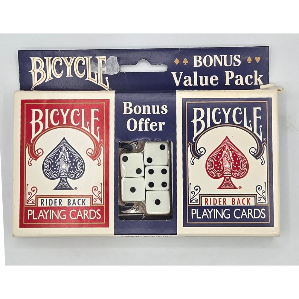 Bicycle Playing Card & Dice Bonus Pack‎